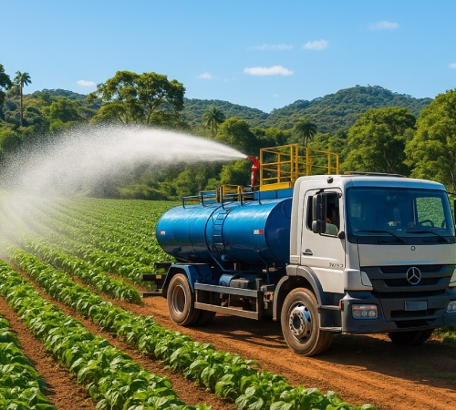 Irrigação de jardins.